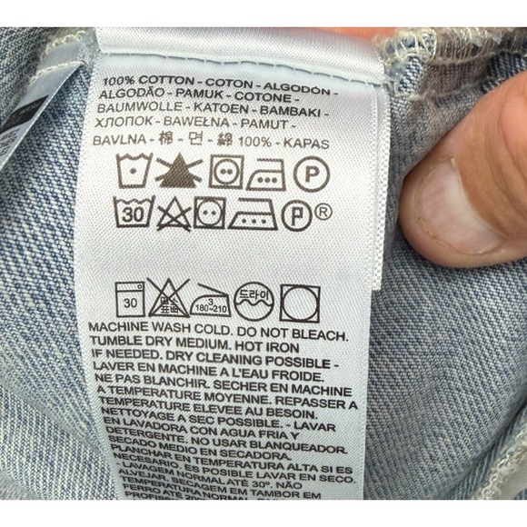 Levi's Mens Trucker Jacket XXL Blue Denim 100% Cotton 72332-0131 - Picture 7 of 11